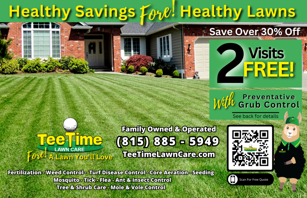 Tee TIme Lawn Care Money Mailer Offer