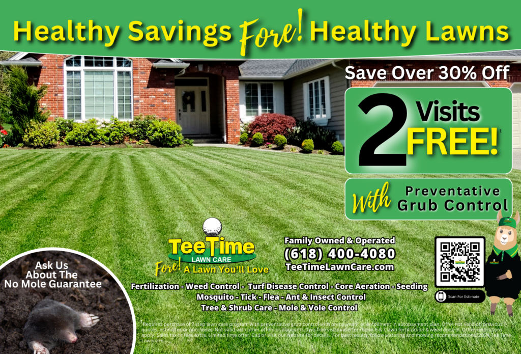 Tee Time Lawn Care Sale Ad Pages Spring 2024