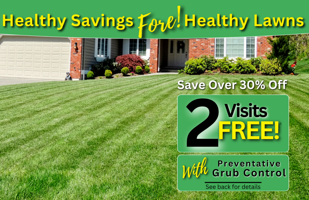 Bolingbrook Lawn Care Offer | Tee Time Lawn Care | Fore! A Lawn You'll Love